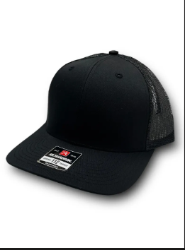 Black Upside Down Rebels Hat